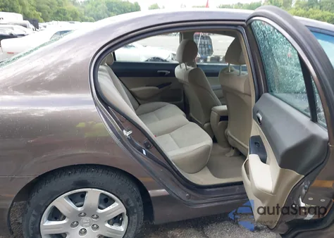 2010 Honda Civic Lx из США, поврежденный, VIN 2HGFA1F58AH555292